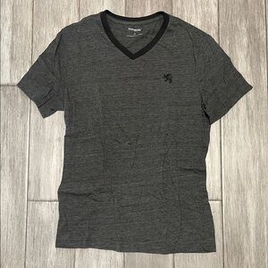 Express Men's super soft Charcoal V-Neck Tee